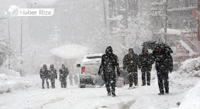 Meteoroloji’den Karadeniz’e Yoğun Kar Yagişi