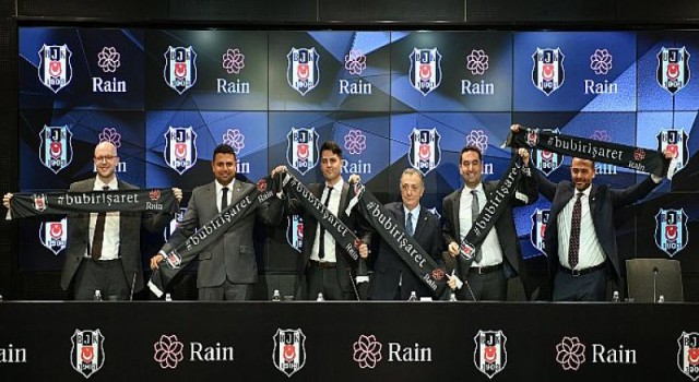 Rain Türkiye, Beşiktaş’ın yeni ana sponsoru oluyor