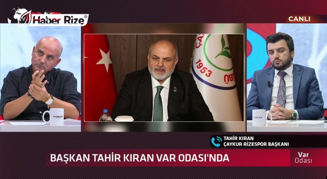 Tahir Kıran Açıklamalarında yer yerinden oynayacak