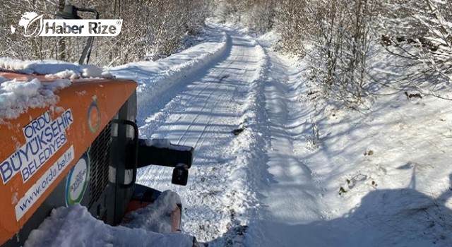 Yüksek kesimlerinde kar kalınlığı 1,5 metreye ulaştı