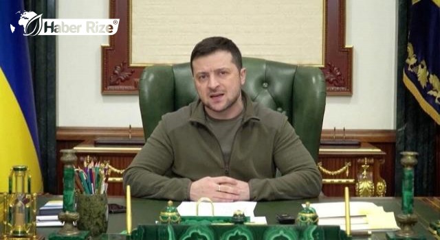 Zelenskiy başkanlık ofisinden halka seslendi