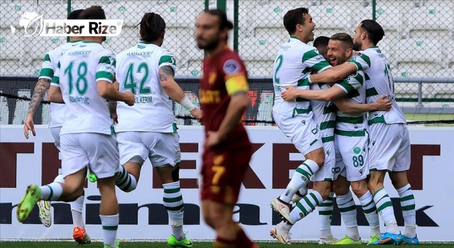 Konyaspor, sahasında Göztepe'yi 3-0 yendi