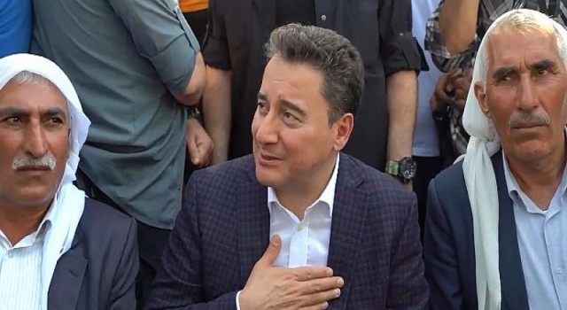 ALİ BABACAN: ‘Çözersek biz çözeriz’