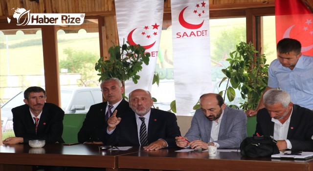 Saadet Partisi Genişletilmiş İlçe Divan Toplantısı yapıldı