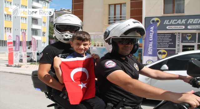 15 Temmuz Şehidinin Çocuğunun Hayalini Polisler Gerçekleştirdi