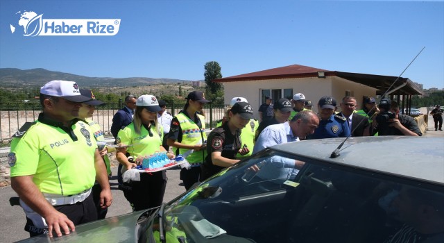 Bayram Öncesi Dron İle Trafik Denetimi Yapıldı