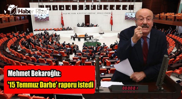 Bekaroğlu 'gözaltındaki' raporu istedi