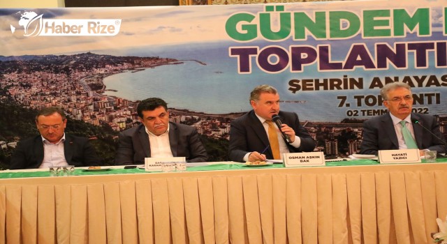 Gündem Rize Toplantılarının 7.cisi gerçekleştirildi