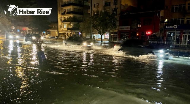 Karabük’te sağanak etkili oluyor