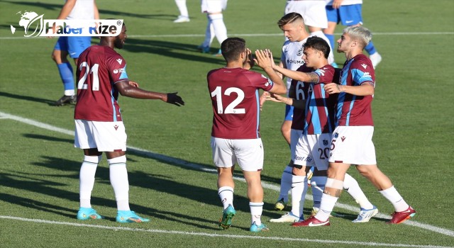 Trabzonspor galibiyetle başladı