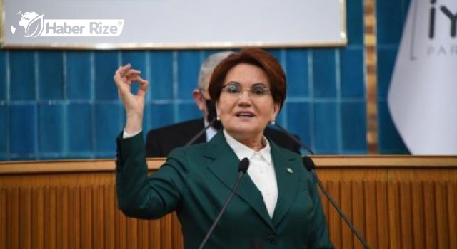 Akşener: Yaşamak istediğim yeri söylersem Erdoğan oraya saray diker