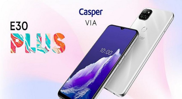 Casper’ın Yeni Telefonu VIA E30 Plus Satışa Çıktı