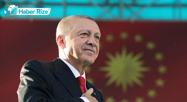 Erdoğan: Geriden gelen değil, ön alan bir ülke haline geldik