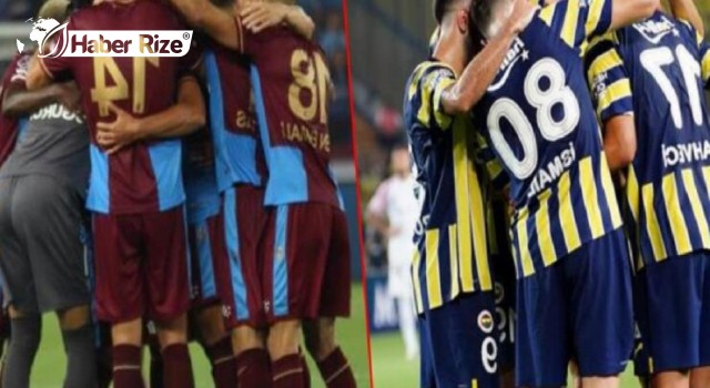 Fenerbahçe ve Trabzonspor'un muhtemel rakipleri kim?