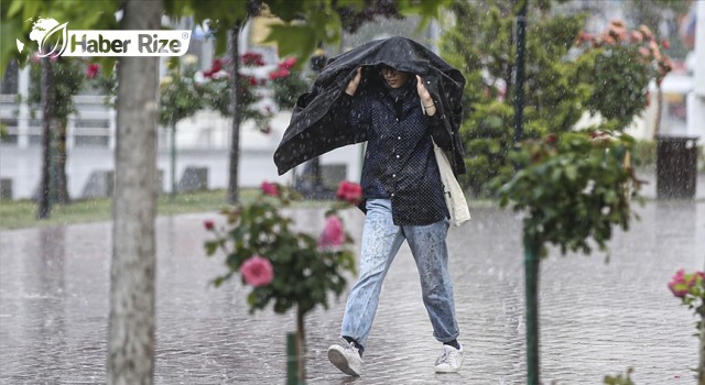 Ordu ve Giresun için gök gürültülü sağanak uyarısı