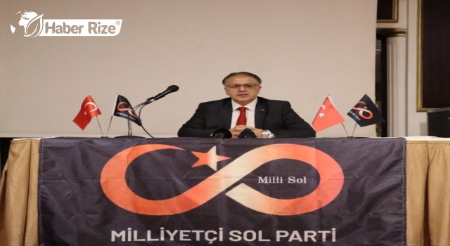 "TÜRK'ÜZ, MÜSLÜMANIZ, MİLLİ SOLCUYUZ!"