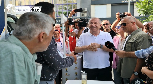 Zafer Partisi Genel Başkanı Özdağ, Samsun’da