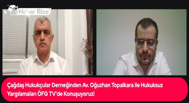 AV. OĞUZHAN TOPALKARA: "DAVA KONUSU AVUKATLIK FAALİYETLERİ"