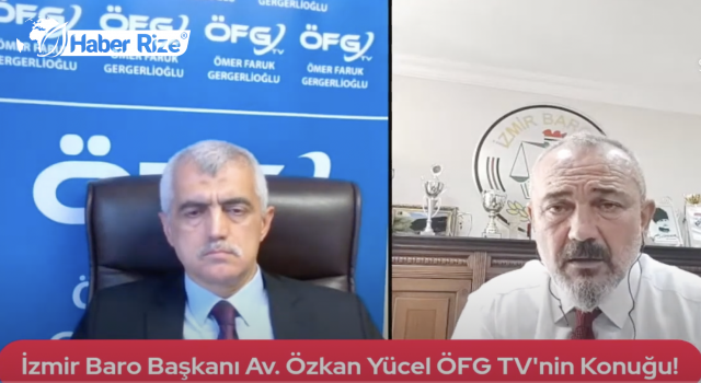 AV. ÖZKAN YÜCEL: "YARGININ YENİDEN DÜZENLENMESİ İÇİN, BAKANI ORADAN ALACAKSINIZ