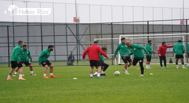 Çaykur Rizespor, Bodrumspor maçının hazırlıklarına devam ediyor