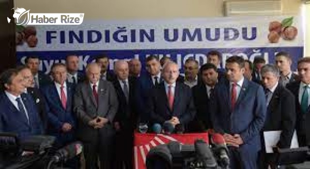 Kılıçdaroğlu, fındık üreticilerini ziyaret etti