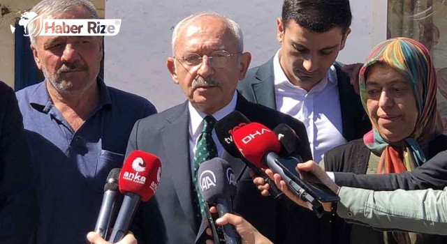 CHP Genel Başkanı Kılıçdaroğlu'ndan Fethi Şahin'in ailesine ziyaret