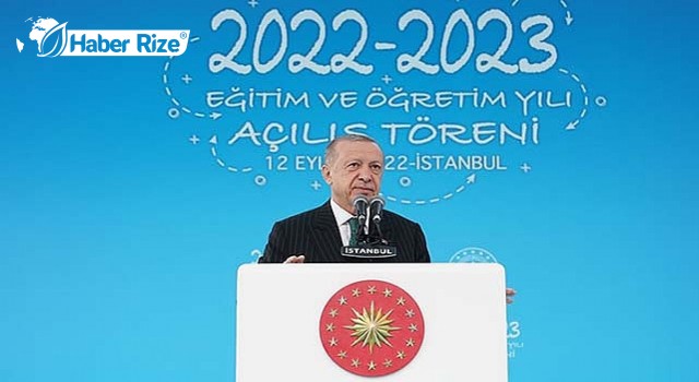 Erdoğan: Her yıl bütçeden en büyük payı eğitime ayırdık