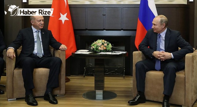 Cumhurbaşkanı Erdoğan, Rusya Devlet Başkanı Putin ile telefonda görüştü