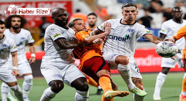 Galatasaray deplasmanda Kasımpaşa'yı 3-2 yendi