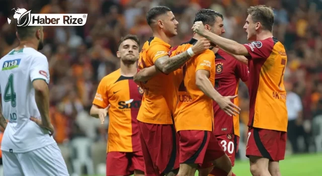 Galatasaray liderliğe yükseldi