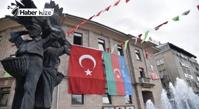 Giresun Azerbaycanlılar Derneği'nden Azerbaycan'a destek