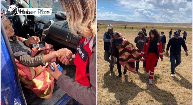 Kaybolan Alzheimer hastası kadın arazide bulundu