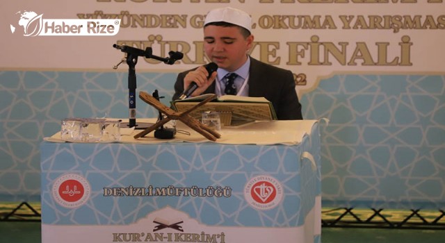 Kur'an-ı Kerim'i Güzel Okuma Yarışması Denizli'de yapıldı