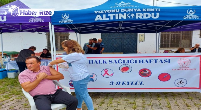 Mobil sağlık tarama aracı hizmeti