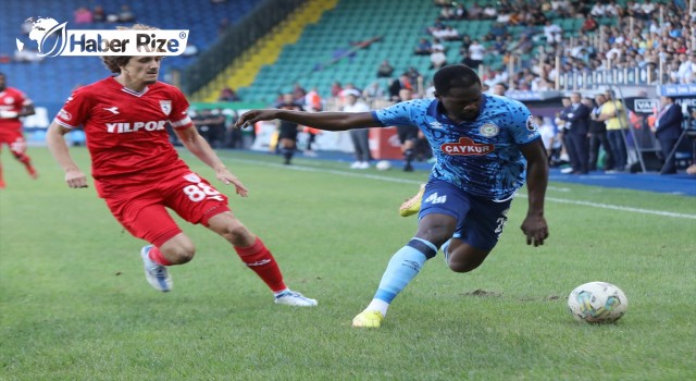 Rizespor Yılport Samsunspor berabere kaldı