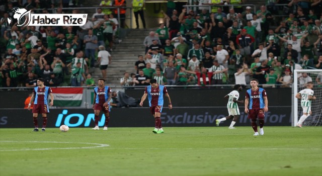 Trabzonspor, Ferencvaros 3-2 mağlup ayrıldı