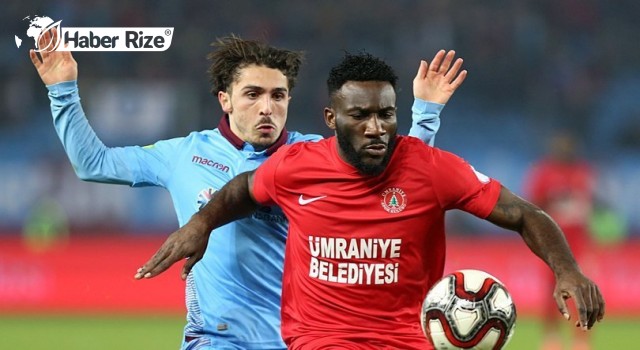 Trabzonspor, Ümraniyespor'a konuk olacak