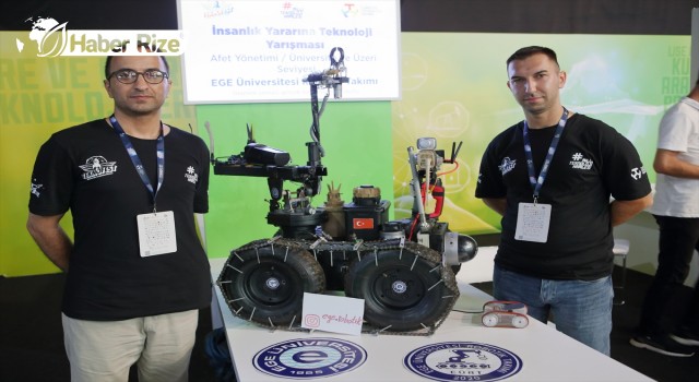 Üniversitesi öğrencileri, arama kurtarma robotu üretti