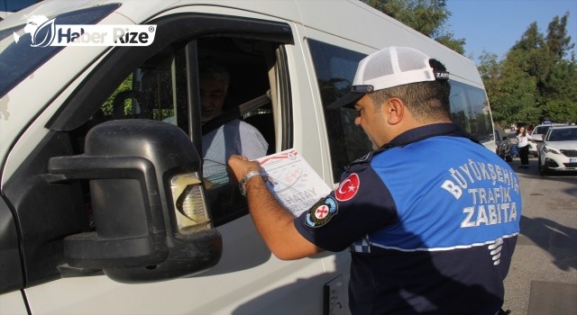 Zabıta ekipleri öğrenci servislerini denetledi