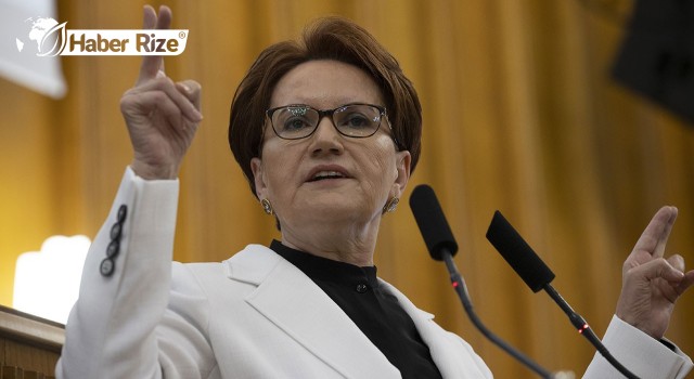 Akşener'den Erdoğan'a: Rüşvet, yoksulluk, yolsuzluk, senin eserin