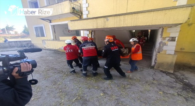 Bolu'da "acil durum" tatbikatı yapıldı