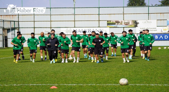 Rizespor, Manisaspor maçına hazırlanıyor