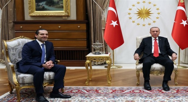 Cumhurbaşkanı Erdoğan, eski Lübnan Başbakanı Hariri’yi kabul etti