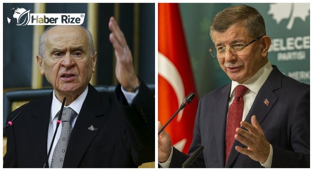 Davutoğlu’ndan Bahçeli’ye: ‘Serok Erdoğan’ sloganlarını duydunuz mu?