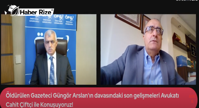 Gergerlioğlu'nun gazeteci Güngör Arslan cinayeti hakkındaki açıklaması