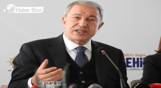 Hulusi Akar: Kimyasal gaz iddiaları büyük bir iftiradır