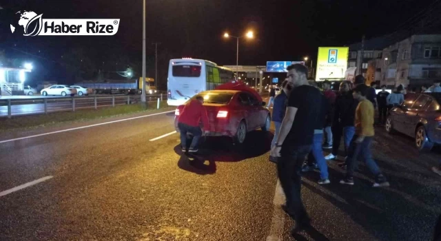 Ordu'da otomobilin çarptığı kişi hayatını kaybetti