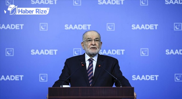 Saadet Partisi'nin Yüksek İstişare Kurulu başkan adayı Temel Karamollaoğlu