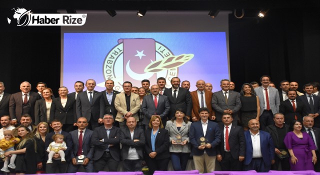 Trabzon'da "2021 Yılı Başarılı Gazeteciler Yarışması" ödül töreni düzenlendi