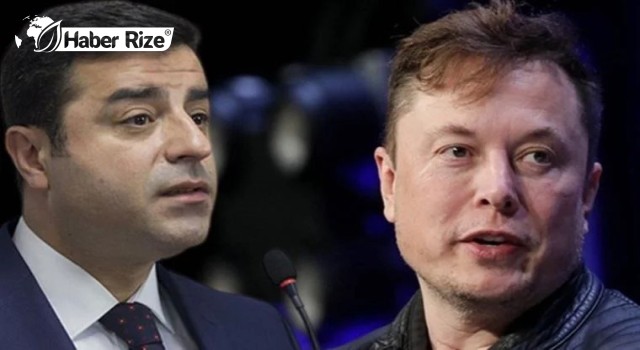 Demirtaş'tan Elon Musk'a: Para ödemesi gerekenler sizlersiniz